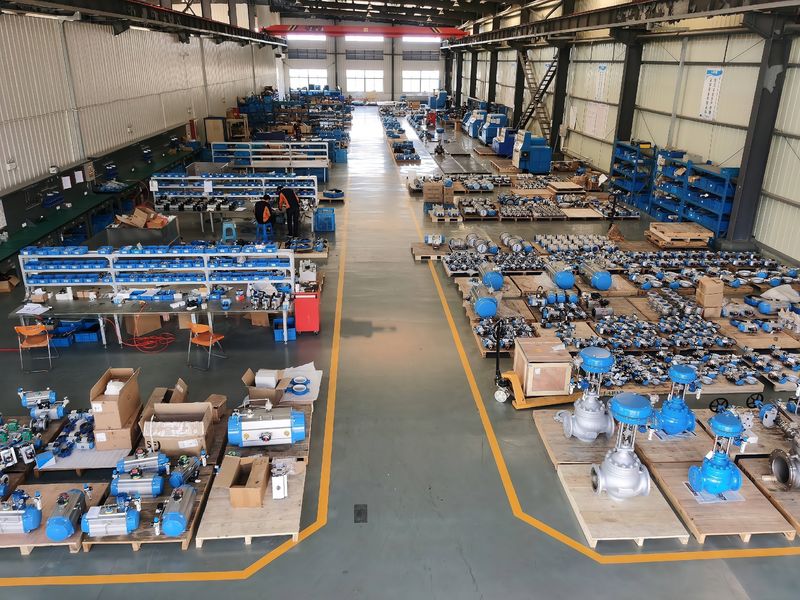 Shanghai Jianggong Valve Manufacturing Co., Ltd. خط إنتاج المصنع