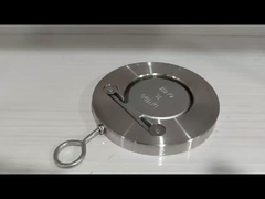 صمام التحقق من القرص الواحد من الصلب المقاوم للصدأ